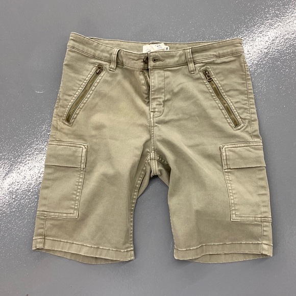 H&M Shorts Y2k Hm Cargo Shorts Bermuda Olive Green Poshmark